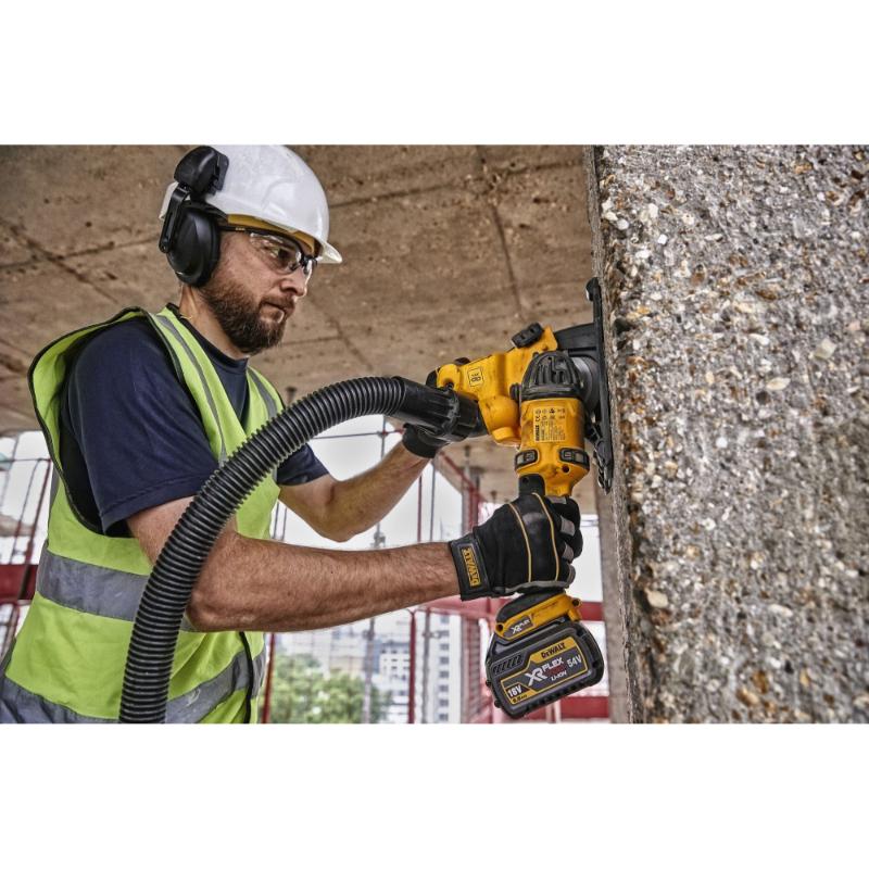 DeWalt DCG200NT ranuradora de hormigón XR Flexvolt 54V brushless 125 mm sin batería con maletín TSTAK