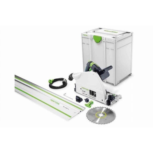 Sierra de Inmersión Festool TS 75 EBQ-Plus-FS 1600W Ø210 mm con Riel Guía FS