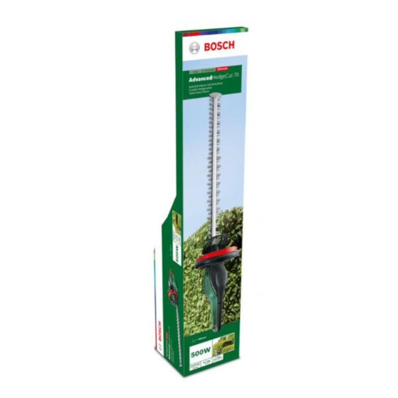 Cortasetos Eléctrico Bosch 500 W con Espada de 70 cm