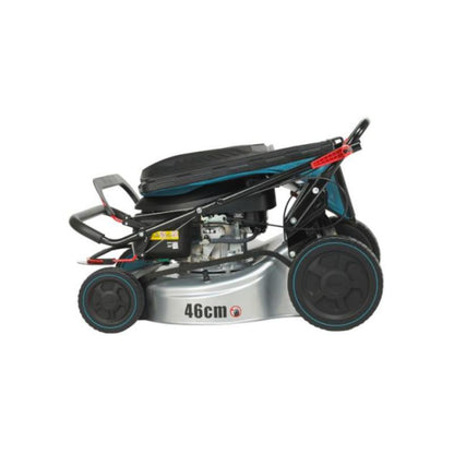 Erbauer cortacésped de gasolina 2700 W motor potente 46 cm ancho de corte diseño ergonómico