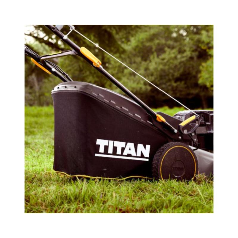 Cortacésped de Gasolina TITAN 163cc con Ancho de Corte de 51 cm