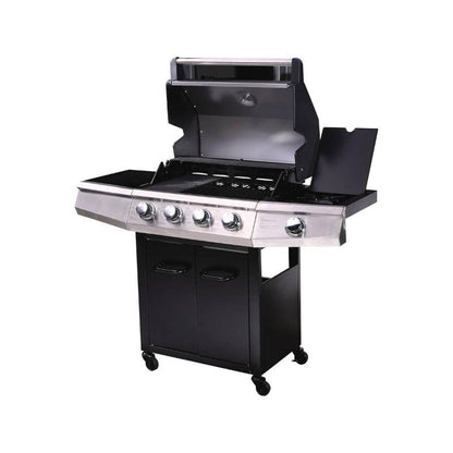 Bingo 5 Barbacoa de Gas 5 Quemadores 15,2 kW Superficie 67 x 44 cm Negro