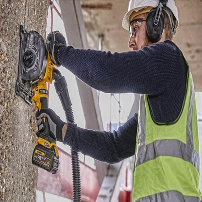 DeWalt ranuradora de hormigón XR Flexvolt 54V brushless 125 mm 2x2Ah Li-Ion con maletín TSTAK