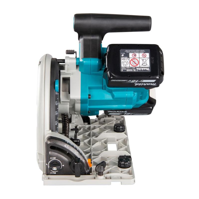 Sierra Circular de Inmersión Makita DSP601ZJU 36V (2x18V) Li-Ion Ø165 mm