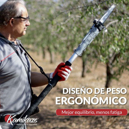 Motosierra Eléctrica con Pértiga Telescópica Inalámbrica 12,6V Corte Ø160 mm