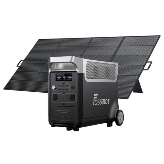 Central Eléctrica Portátil FOSSiBOT F3600 PRO 3840Wh 3600W + Panel Solar Plegable 420W
