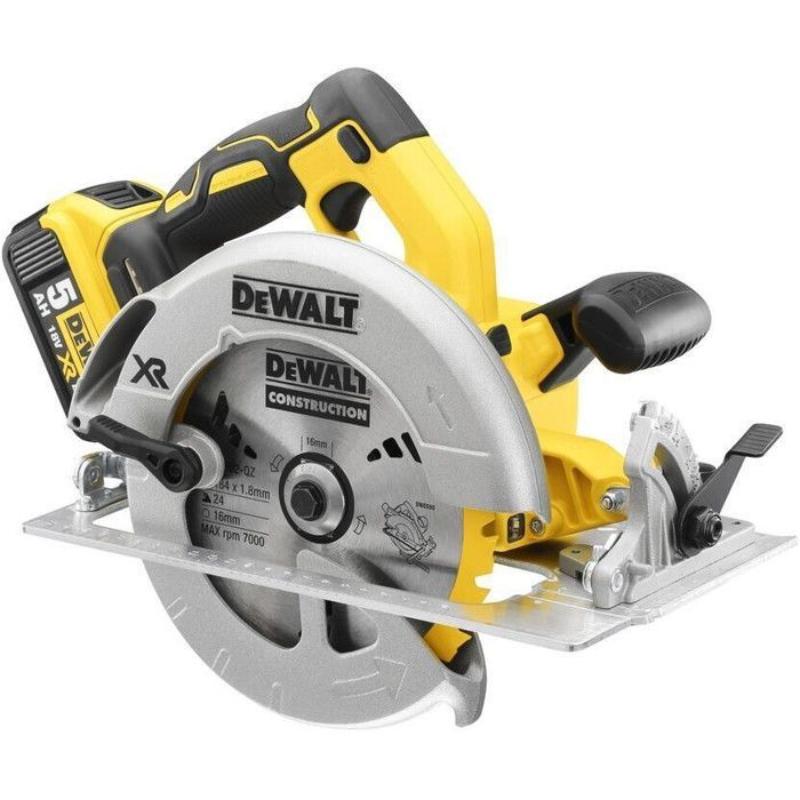 Pack Sierra Circular y Caladora Inalámbricas DeWalt 18V Brushless con Baterías