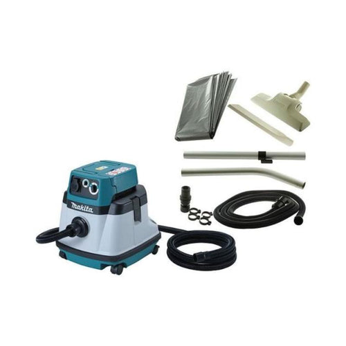 Aspirador Profesional Makita Clase L 1050W 25L con Limpieza Automática del Filtro