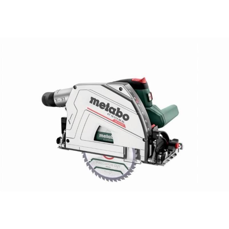 Sierra Circular de Inmersión Inalámbrica Metabo KT 18 LTX 66 BL 18V con 2 Baterías LiHD 8,0Ah