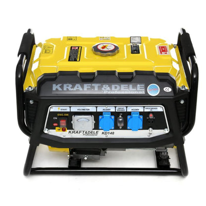 Generador Portátil de Gasolina 3500W 230V/12V Uso Profesional