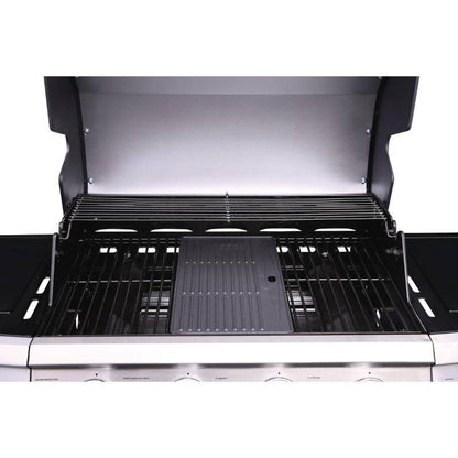 Bingo 5 Barbacoa de Gas 5 Quemadores 15,2 kW Superficie 67 x 44 cm Negro